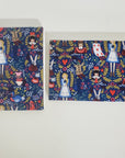 Standard Watercolor Sketchbook | 100% Cotton Paper | Wonderland in Navy