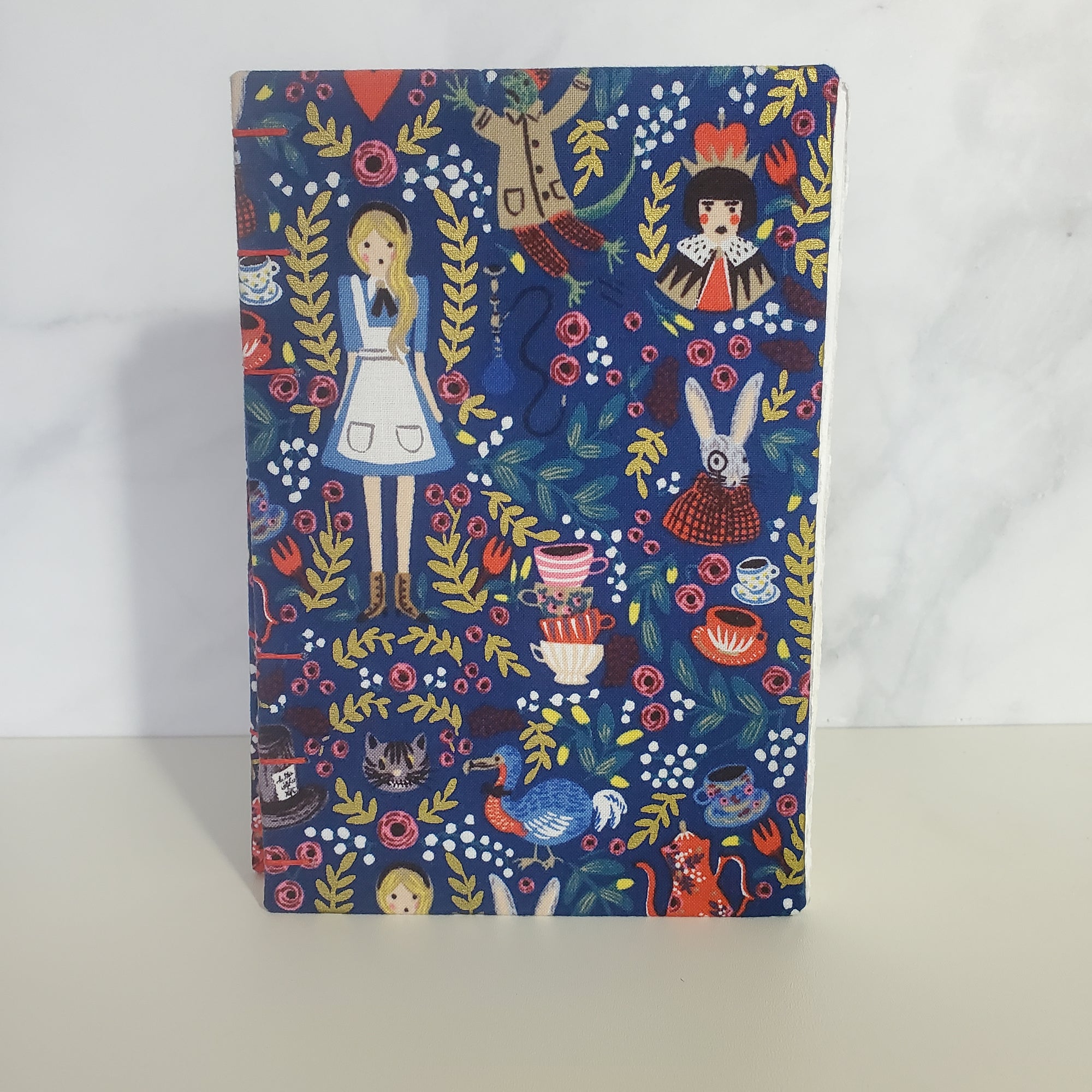 Standard Watercolor Sketchbook | 100% Cotton Paper | Wonderland in Navy