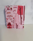 Handmade Mini Watercolor Sketchbook | Hansel & Gretel in Pink