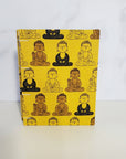Handmade Mini Watercolor Sketchbook | Golden Buddha