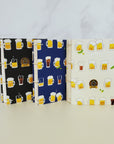 Handmade Mini Watercolor Sketchbook | 100% Cotton Paper | Kanpai Japanese Beer