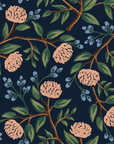 Wildwood - Peonies in Blue | Canvas