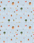 Home Sweet Home - Farmhouse Gingham in Blue | Quilting Cotton