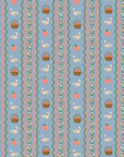Home Sweet Home - Farmhouse Stripe in Slate | Quilting Cotton