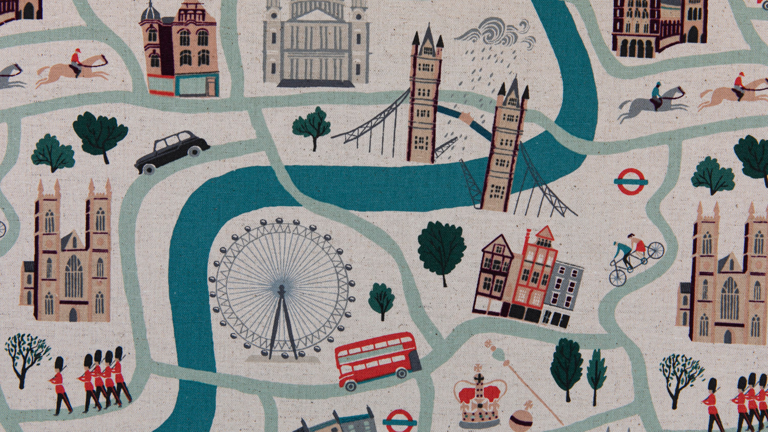 London Town - London Forever in Sunny Day | Canvas