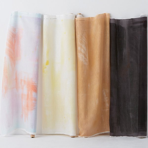 Air Time in Dark Color D | Linen Cotton Gauze