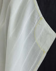 Piece by Piece in White Color A | Broadcloth Lyocell