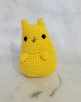 Dumpling Cat in Yellow - 4 Inches