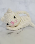 Kitty Plush Toy in White - 4 Inches