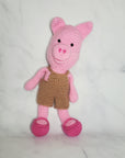 Pink Piggie Plush Toy - 13 Inches