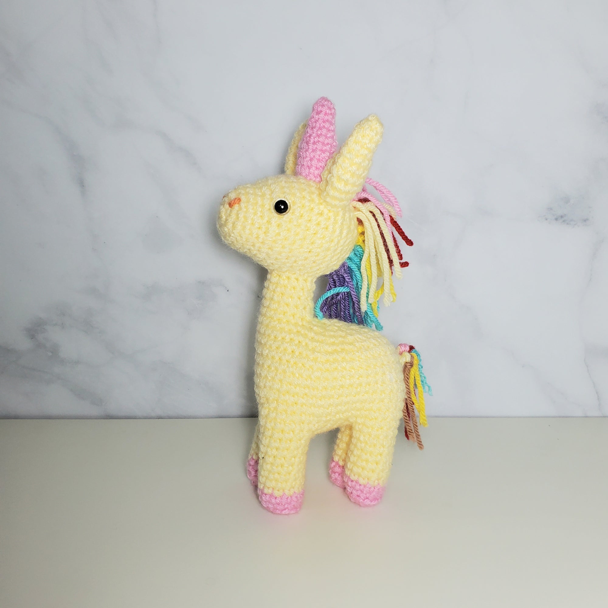 Unicorn Plush Toy - 9 Inches