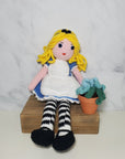 Crochet Character - Alice in Wonderland - Large