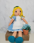 Crochet Character - Alice in Wonderland - Large