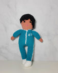 Crochet Character - Blue Jumpsuit Doll