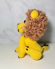 Crochet Toy - Yellow Lion