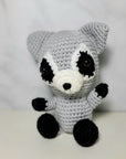 Crochet Toy - Racoon
