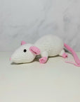 White Mouse Plush Toy