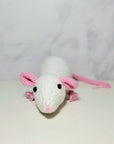 White Mouse Plush Toy