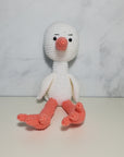 White Stork Plush Toy