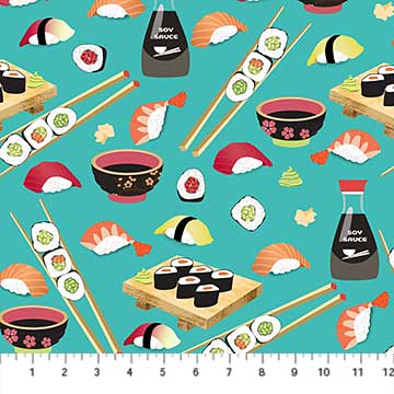 Sushi - Sushi Table in Turquoise