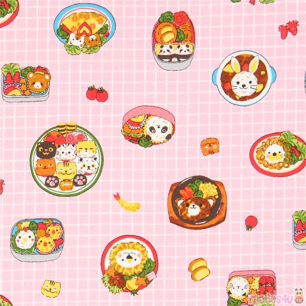 Kyraben Bento Box Pink Gingham | Oxford Cotton