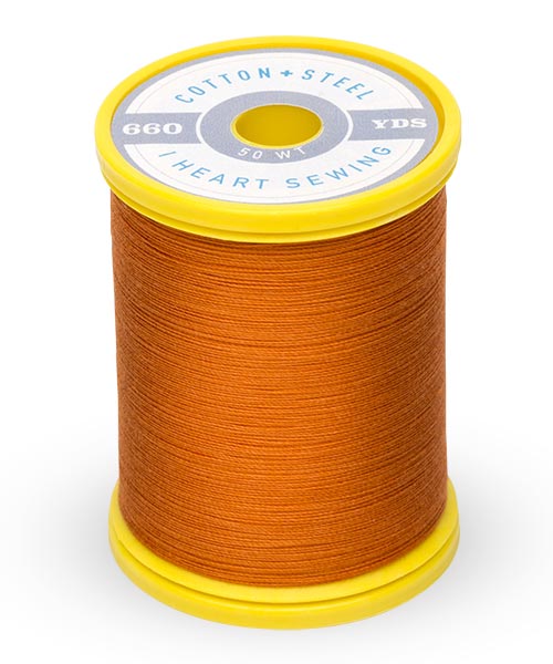 50wt Cotton Thread Spool - Pumpkin Pie