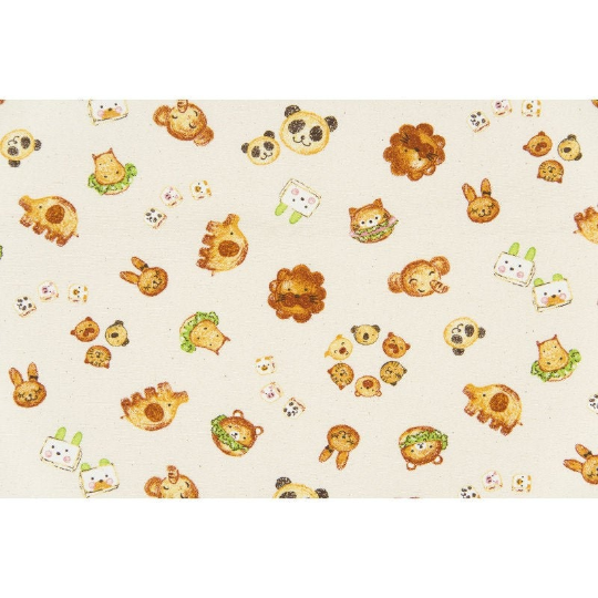 Kyraben Animal Snack in Cream | Oxford Cotton