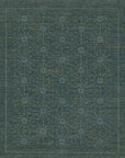 Sashiko Mending Patch - Blue Green