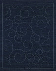 Sashiko Mending Patch - Indigo Blue