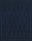 Sashiko Mending Patch - Indigo Blue