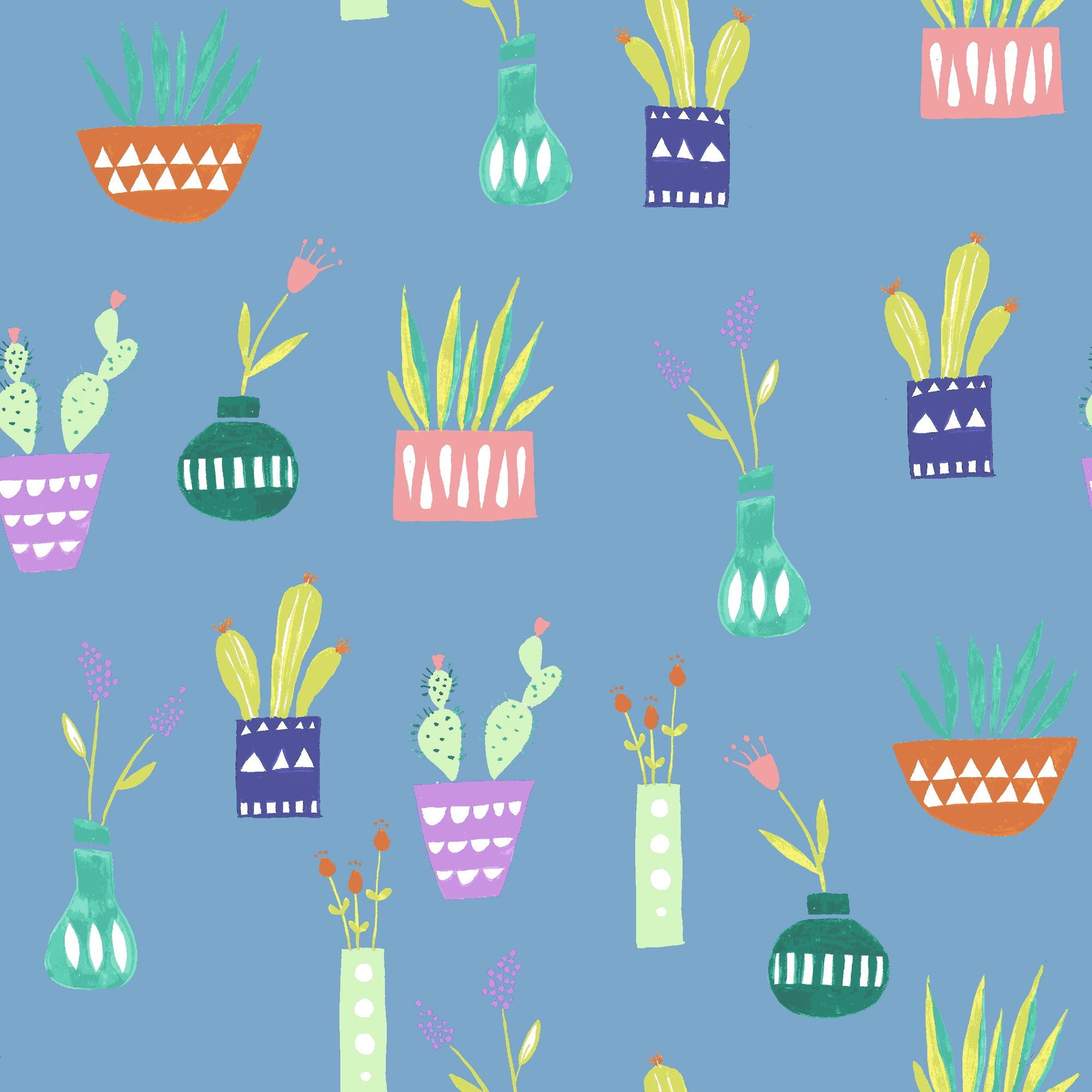 Saturday - Houseplants | Organic Poplin