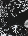 Beau Yin Yang II - Lei Nani in Black | Linen Sheeting