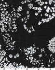 Beau Yin Yang II - Lei Nani in Black | Linen Sheeting
