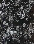 Beau Yin Yang II - Lei Nani in Black | Linen Sheeting