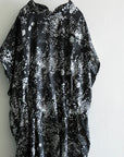 Beau Yin Yang II - Lei Nani in Black | Linen Sheeting
