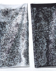 Beau Yin Yang II - Birds' Eye in Gray | Sateen