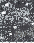 Beau Yin Yang II - Birds' Eye in Black | Sateen
