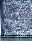 Beau Yin Yang II - Birds' Eye in Black | Sateen
