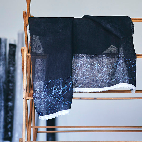 Beau Yin Yang II - Ripple in Black | Gauze