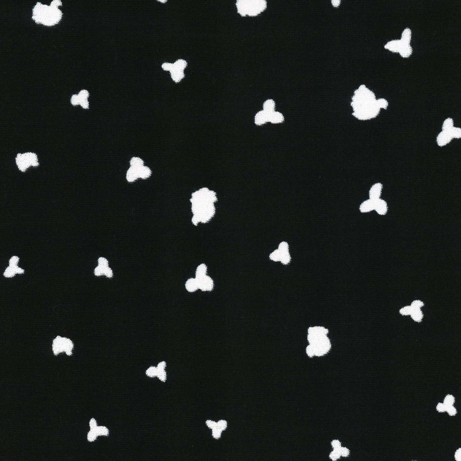 Beau Yin Yang II - Peaceful Cooing in Black | Double Gauze