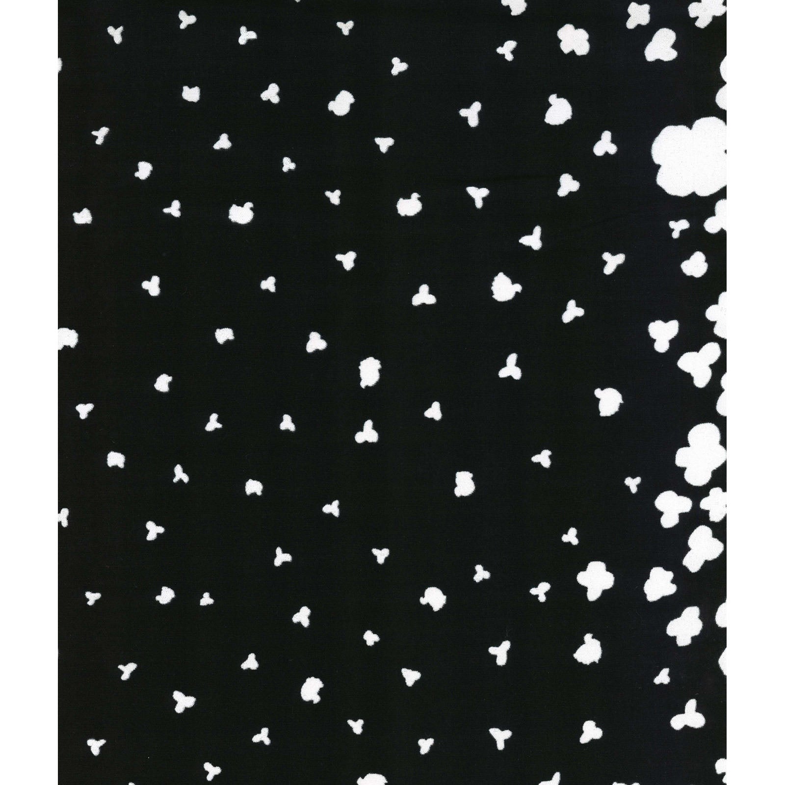 Beau Yin Yang II - Peaceful Cooing in Black | Double Gauze