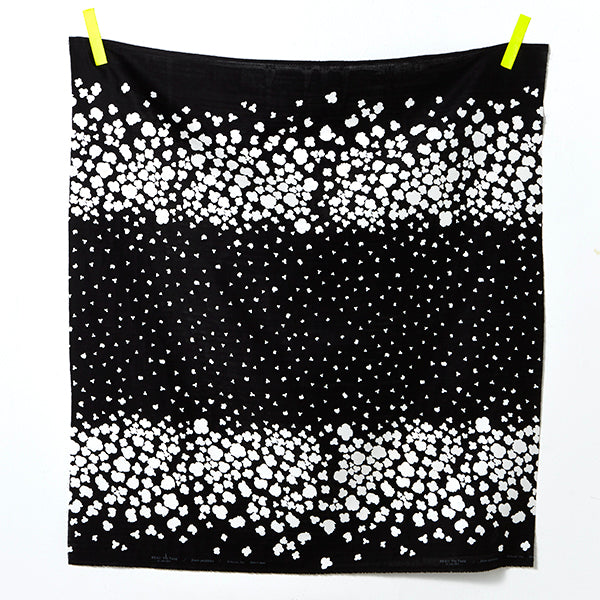 Beau Yin Yang II - Peaceful Cooing in Black | Double Gauze