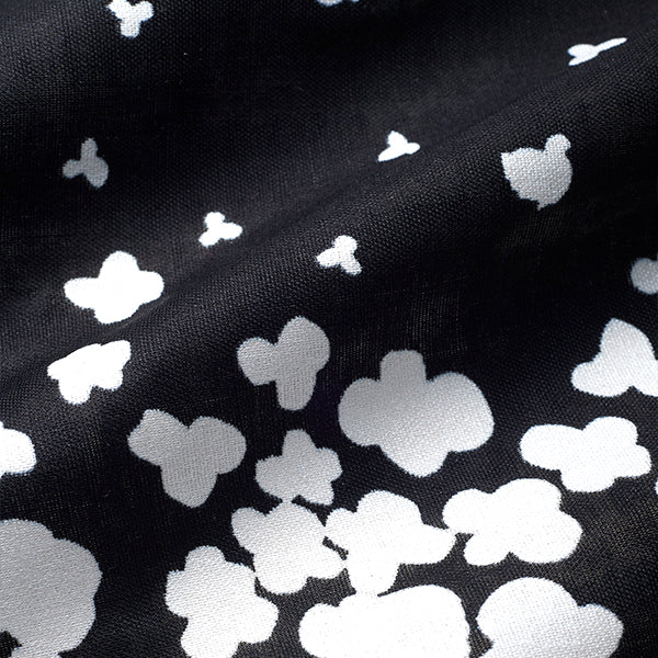 Beau Yin Yang II - Peaceful Cooing in Black | Double Gauze