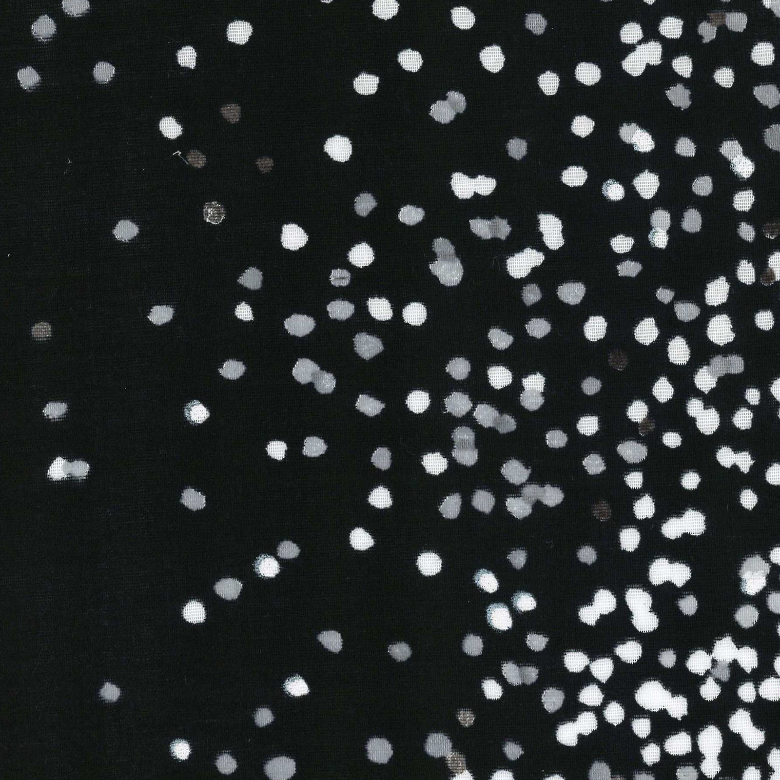 Beau Yin Yang II - Melodie Croquis in Black | Double Gauze