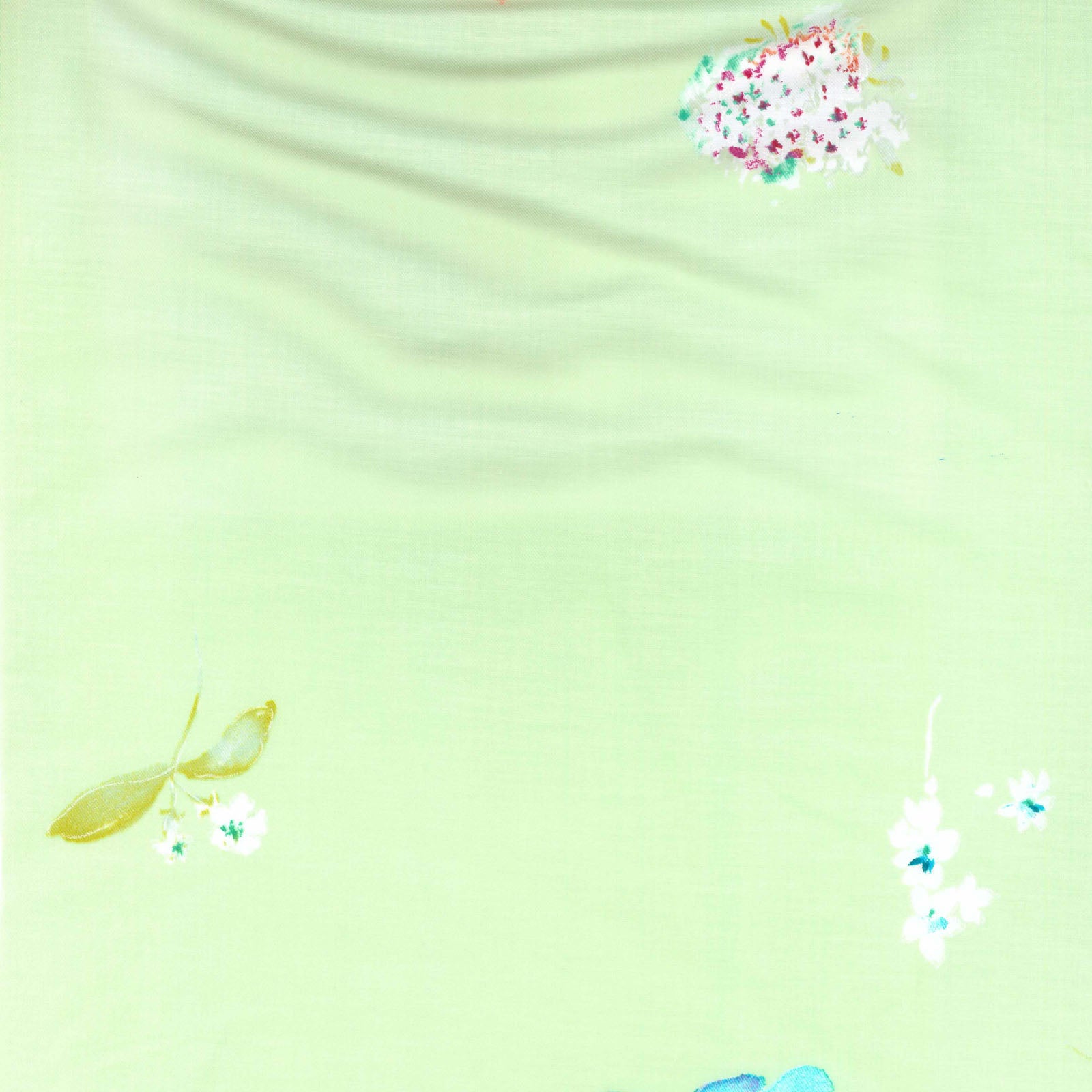 nani IRO 2022 New Morning in Green | Cotton Silk Twill