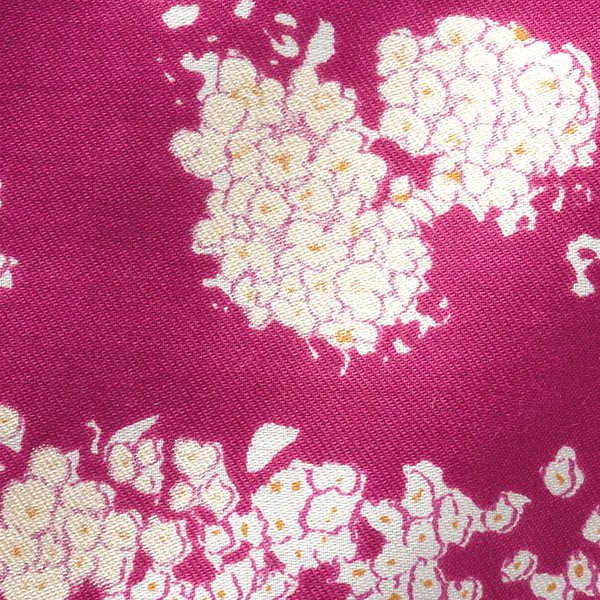 Lei Nani in Fuchsia | Cotton Silk Twill
