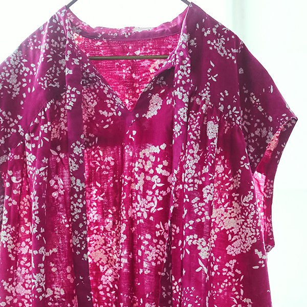 Lei Nani in Fuchsia | Cotton Silk Twill