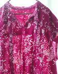 Lei Nani in Fuchsia | Cotton Silk Twill