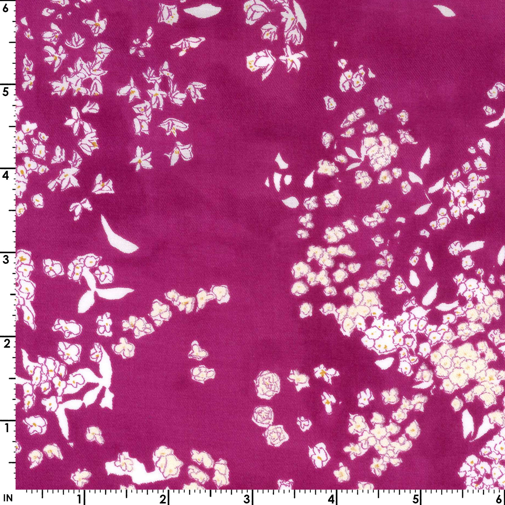 Lei Nani in Fuchsia | Cotton Silk Twill
