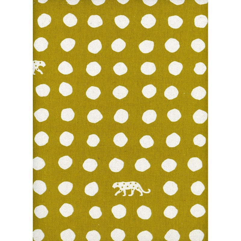 Small Dots in Mustard | Canvas